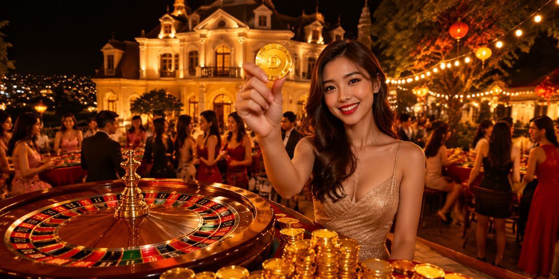 Khung cảnh giải trí Roulette tại Đà Lạt